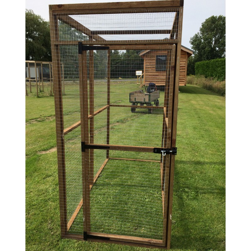 Rabbit Chicken Run 6ft x 3ft 19G Mesh Roof